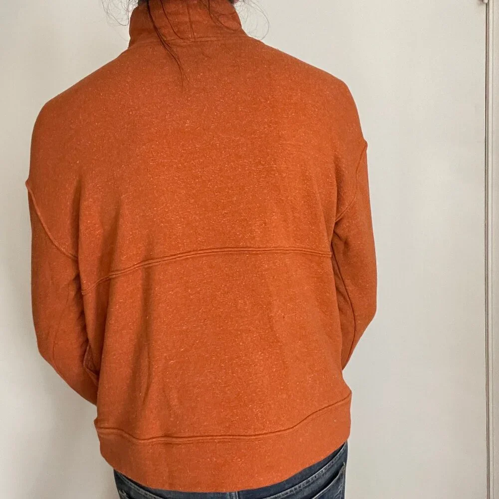 Merrell Dianthus Sweatshirt Women's Sz M Mock Neck Cozy Pockets Pullover